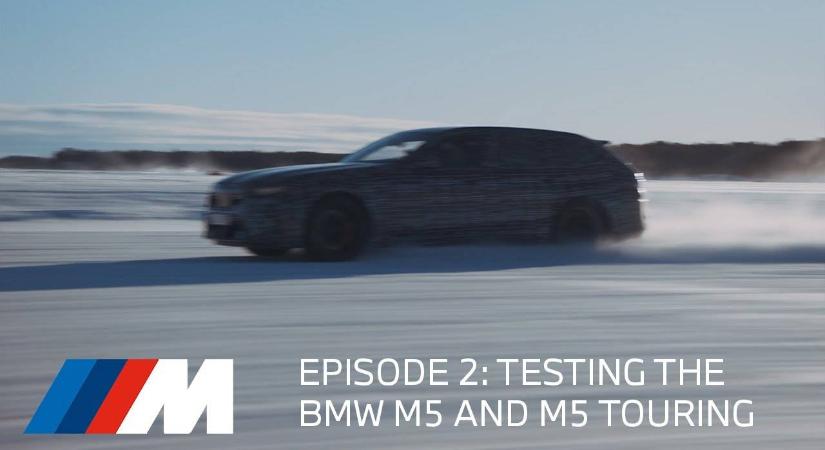 2400 kilométer téli tesztút a fagyasztókamráig az új BMW M5-tel