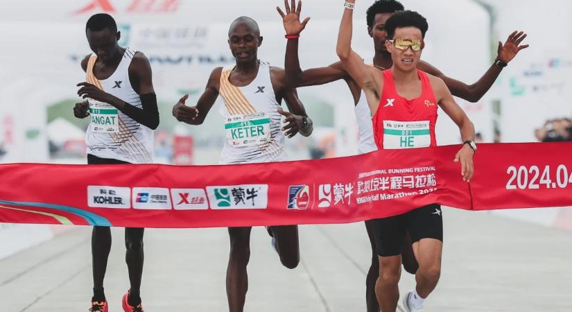 Vizsgálat indult, mert az afrikai futók nyerni hagyhatták a kínai sztáratlétát a pekingi versenyen