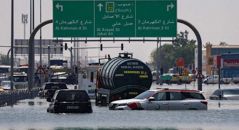Nem mesterséges beavatkozás okozhatta az őrült esőzéseket Dubajban
