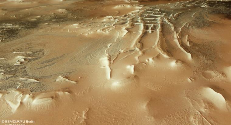 Lenyűgöző képeken a Mars rejtélyes inka városa