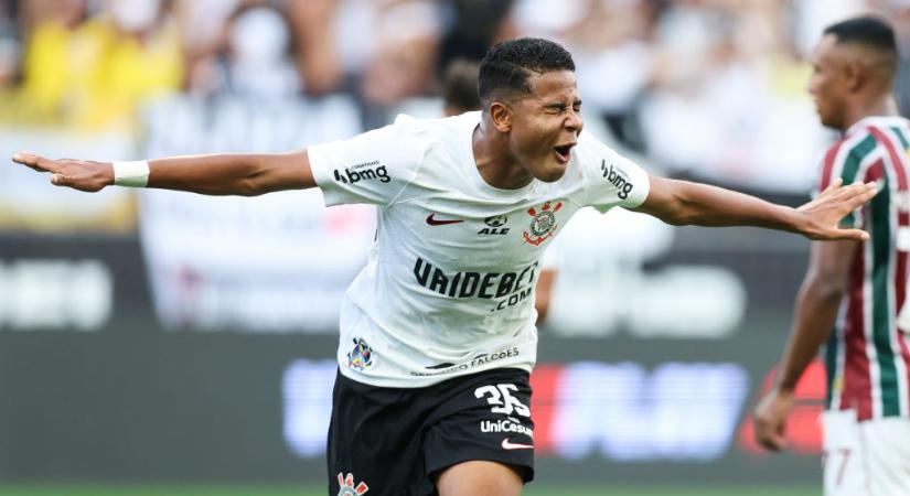 VIDEÓ: a Corinthians tehetsége nagyszerű szólógólt lőtt a Fluminense ellen