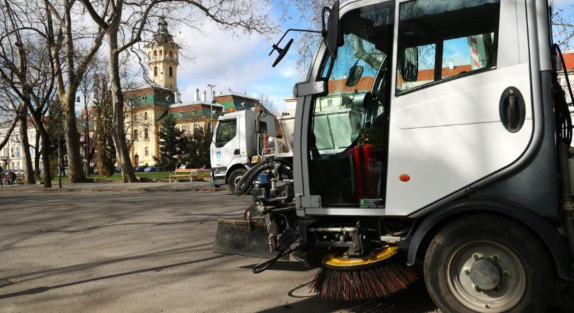 Még tart a várostakarítási akció Szegeden – bizonyos helyeken tilos lesz parkolni