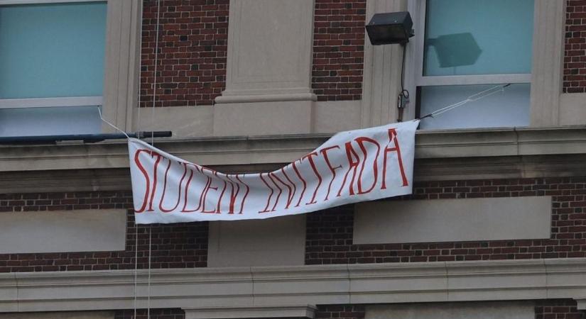 RENDKÍVÜLI Barikádokat emelnek a diákok a Columbia Egyetemen
