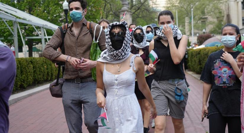 Tüntetők foglalták el a Columbia Egyetem főépületét