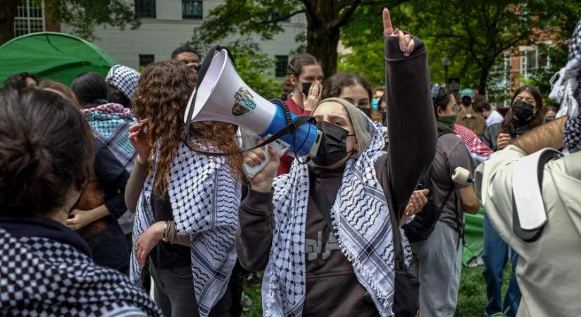 Palesztinpárti tüntetők foglalták el a Columbia Egyetem főépületét