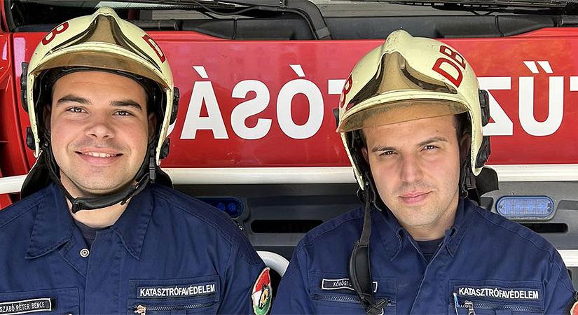Bajba került otthonában egy debreceni orvos, tűzoltók mentették meg az életét