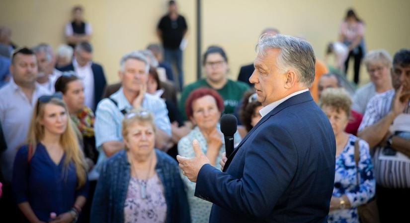 Orbán Viktort így fogadták Kaposváron