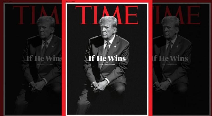 Trump újra a Time címlapján – a következő elnöki ciklusáról adott interjút