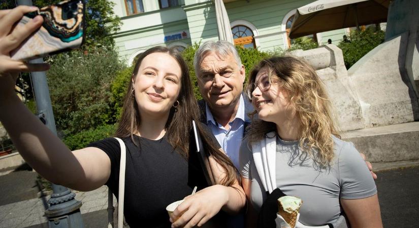 Újabb képeken Orbán Viktor kaposvári látogatása