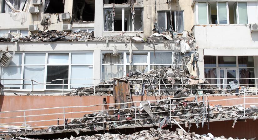 Újabb orosz rakétatámadás érte Odesszát, többen meghaltak