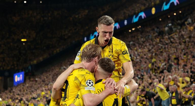 A Dortmund megtréfálta a PSG-t a Bajnokok Ligája elődöntőjében