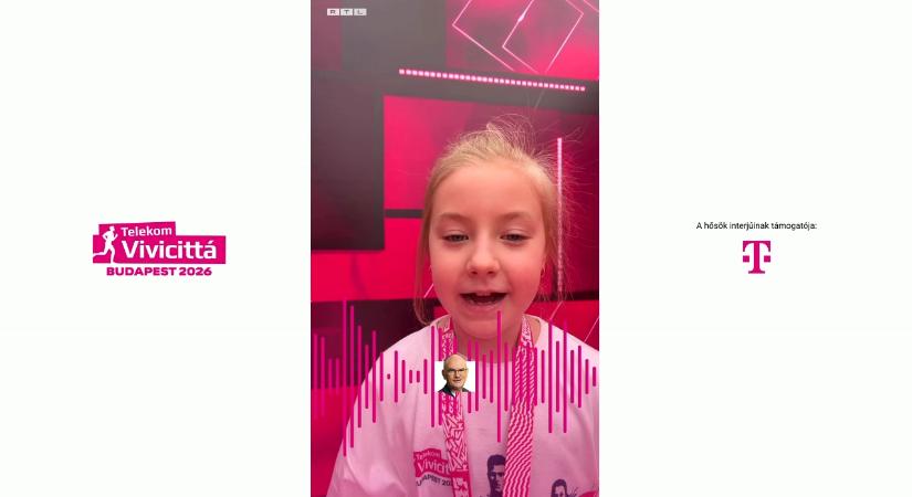 Futás a Családi Boldogságért: Adél Inspiráló Teljesítménye a Telekom Vivicittán!