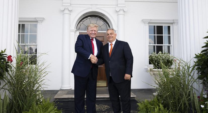 Donald Trump teljes és feltétel nélküli támogatásáról biztosította Orbán Viktor újraválasztását