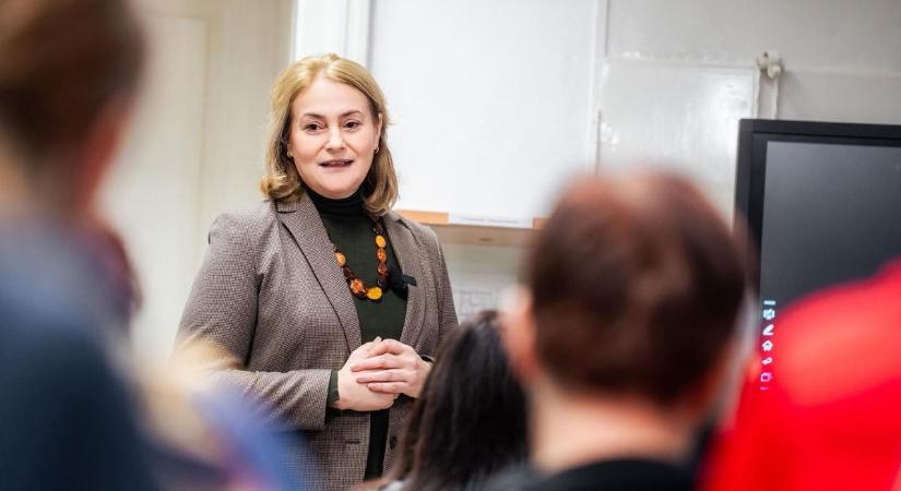 GyuFa: korszerű műhelyben járt Csibi Krisztina