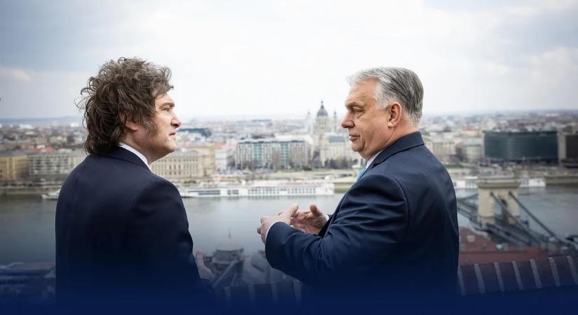 Orbán Viktor: Isten hozta Javier Milei elnök urat
