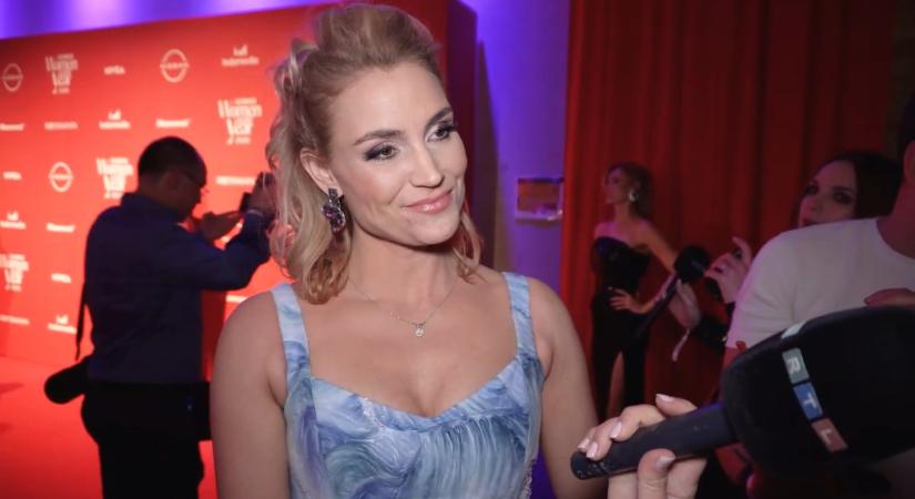 Balogh Edina ragyogott a vörös szőnyegen – ezt árulta el a titkáról