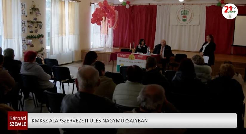 KMKSZ alapszervezeti ülés Nagymuzsalyban (videó)