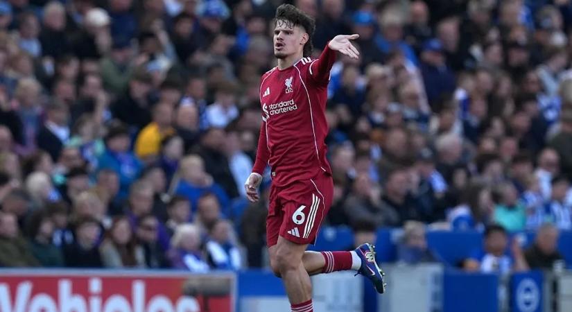 Szoboszlai azonnal rohant, videón Kerkez Milos gólja