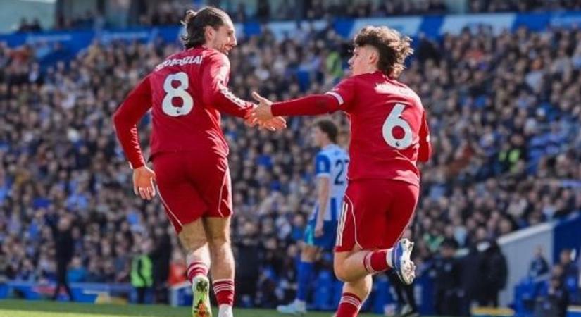 Nézze meg Kerkez gólját a Brighton ellen