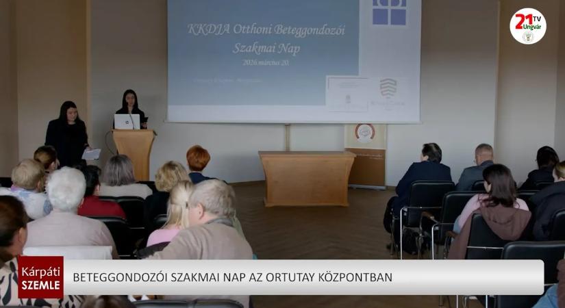 Beteggondozói szakmai nap az Ortutay központban (videó)