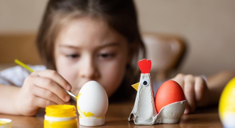 10 kedves húsvéti dekoráció, amit gyerekekkel is elkészíthetsz