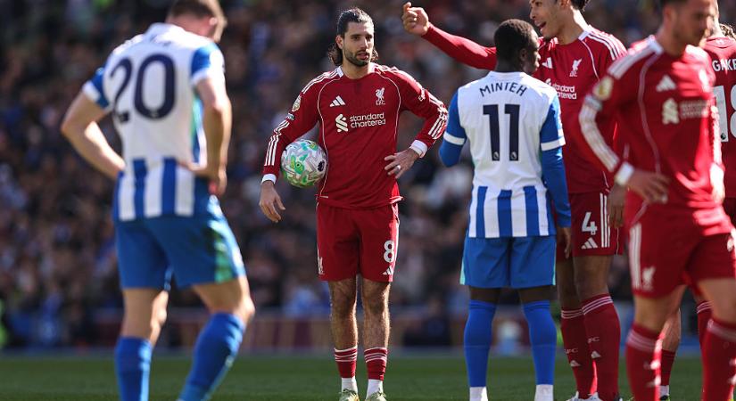 PL: Welbeck duplájával a Brighton legyőzte a Liverpoolt – videóval