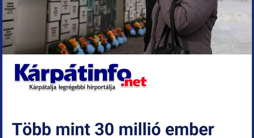 Több mint 30 millió ember tűnt el Ukrajnából, feleannyian sem élnek ott, mint a kilencvenes években