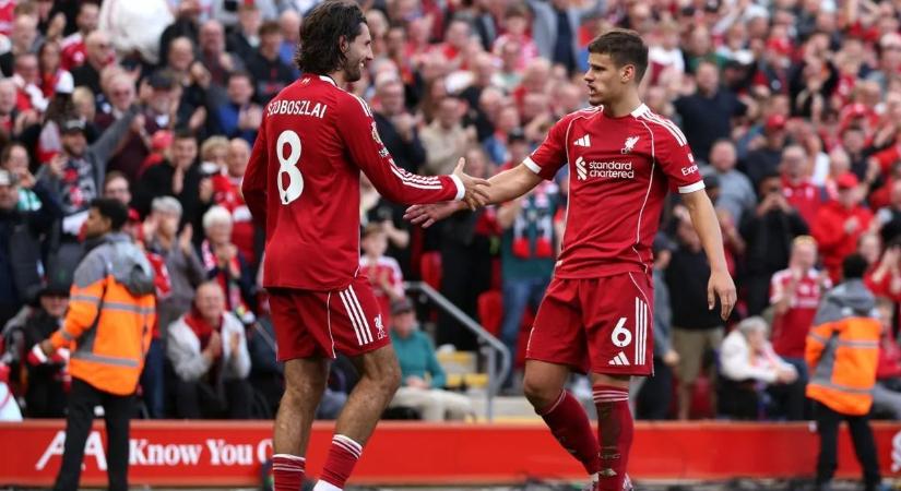 Kerkez Milos ravasz gólja sem volt elég, kikapott a Liverpool (videóval)