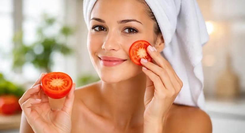 A paradicsomos trükk, amit a bőrgyógyászok is ajánlanak: egyszerű módszer a szebb bőrért