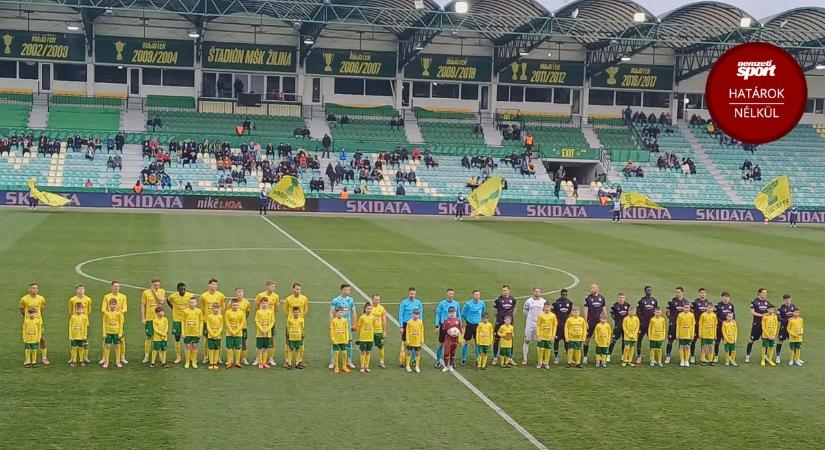 Tovább tart a Zsolna remek formája, a DAC-ot is legyőzte