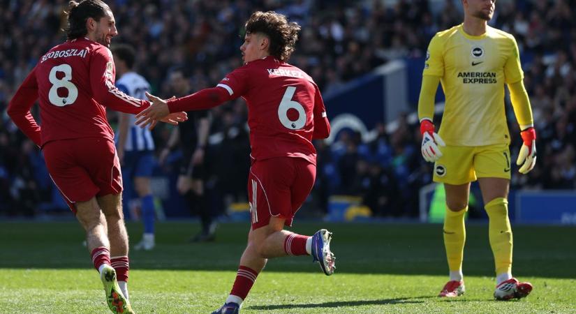 Kerkez tovább tündököl, Szoboszlait itt tartani bármi áron – üde színfolt a két magyar Liverpoolban