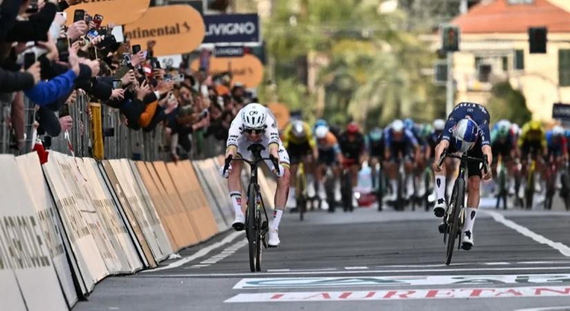 Pogacar bukott, felállt és életében először megnyerte a Sanremót