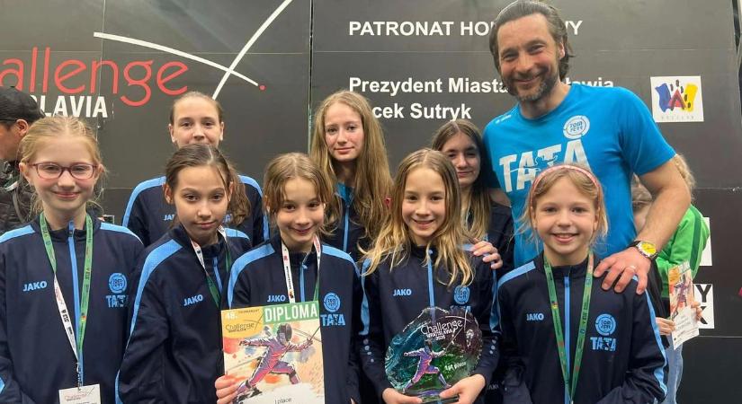 Ez a csöpp tatai lány a magyar vívás legújabb csillaga