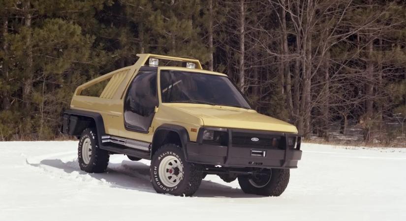 Buborékajtóval hódított egykoron a Ford pick-upja