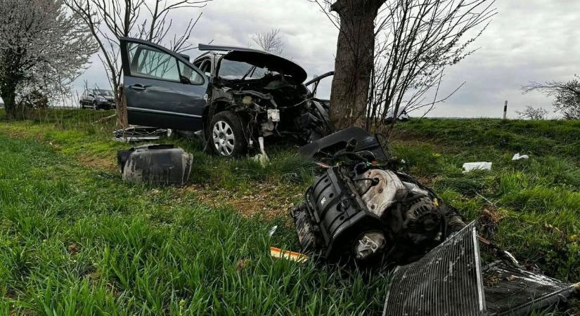 Vérfagyasztó karambol a 6-os úton: három autó rohant egymásba