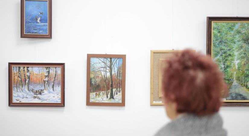 A természet szépségeit festmények és fotók örökítik meg Egerben