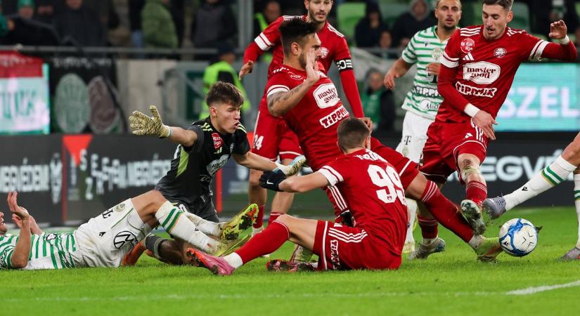 Ez igen! Nullán tartotta a Kisvárda a Ferencvárost, a zöld-fehérek fontos pontokat buktak (videóval)