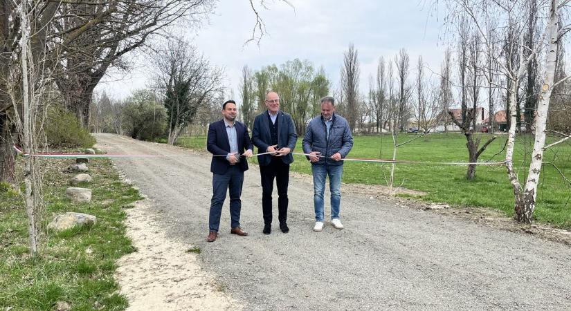 Új utak, új lehetőségek Szigligeten – Komfortnövelő fejlesztéseket adtak át