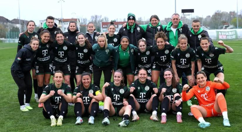 Háromgólos FTC-győzelem az Újpest ellen a női labdarúgó NB I-ben