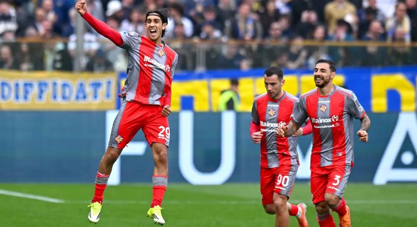 A Cremonese 15 forduló után újra bajnokit tudott nyerni; ötgólos meccset húzott be a Milan