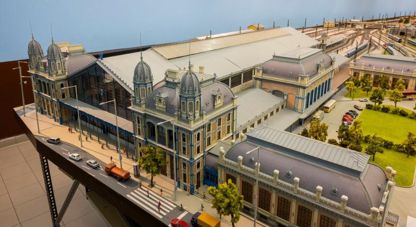 Már te is megnézheted Szörényi Szabolcs csodálatos Nyugati pályaudvar-terepasztalát