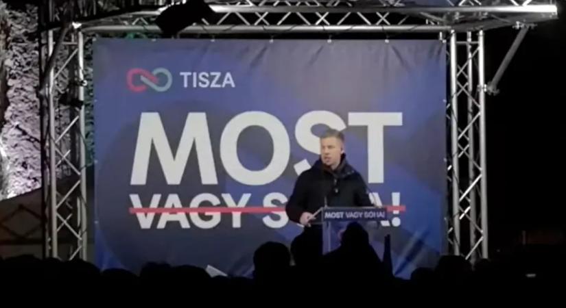 Magyar Péter szerint Orbán háborús őrülete és a biztonságot, békét jelentő Tisza közül lehet választani április 12-én