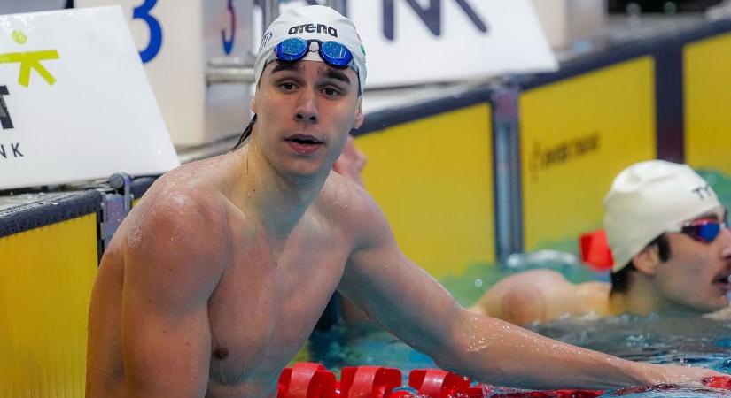 Érem és egyéni csúcs: rögtön bombaformát robbantott a pécsi sztár