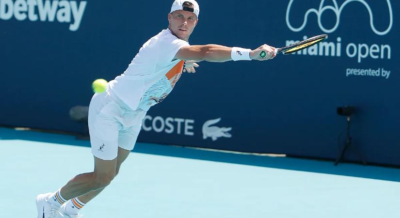 Fucsovics kikapott a világranglista nyolcadikjától a miami tenisztornán
