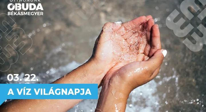 „Víz és egyenlőség – Az esélyt teremtő víz” – Március 22-e a víz világnapja