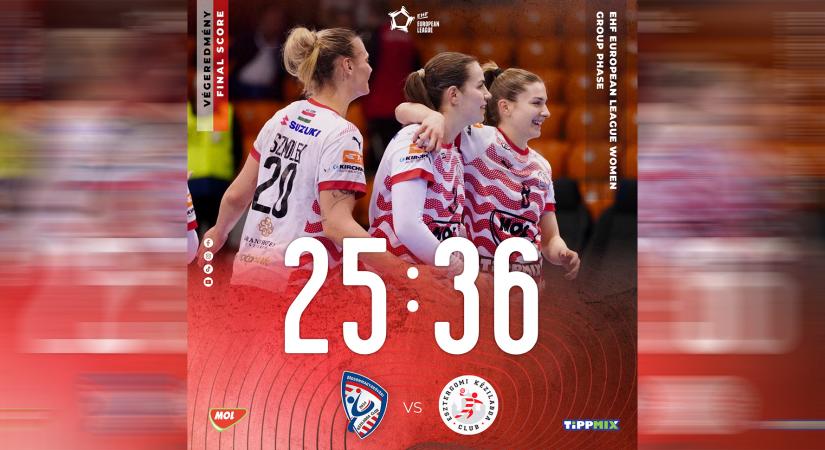 Tizenegy gólos előnyt szerzett a MOL Esztergom az Európa-ligában