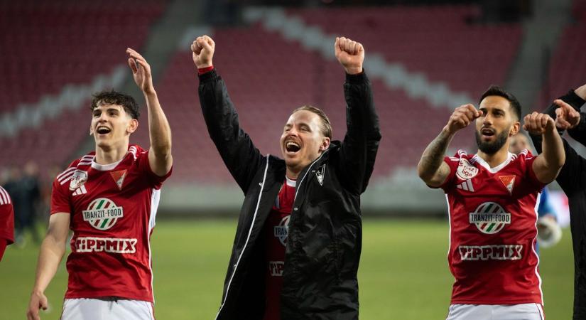 Egy gól döntött a Puskás Akadémia ellen: győzelmével közelebb lépett a bajnoki címhez a DVSC