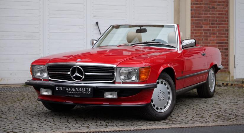 Bobby Ewing is csettintene ennek az alig használt 40 éves Merci láttán