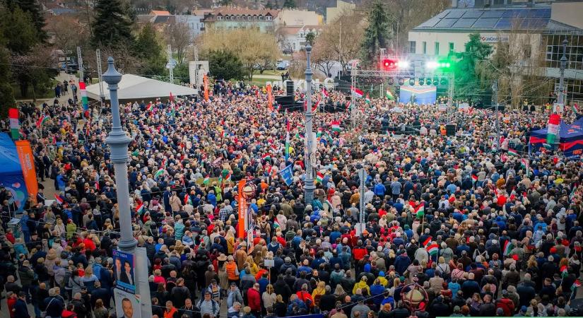 Rengetegen voltak kíváncsiak Orbán Viktorra Miskolcon