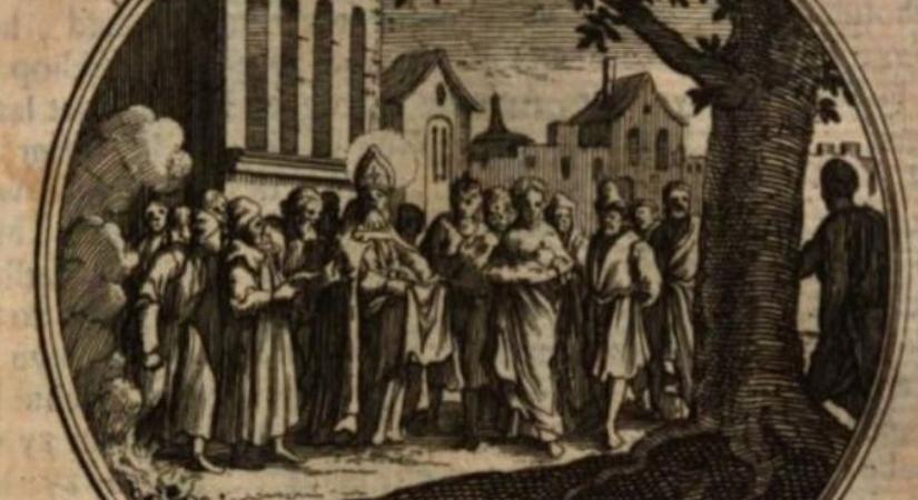 Szent Márton püspökutódja volt-e az elé vitt csecsemő apja? - Bereck izzó parázzsal a köpenyében bizonyította tisztaságát